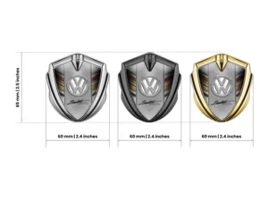 VW Insignias de Coche Estilo Deportivo Imagen Óptima